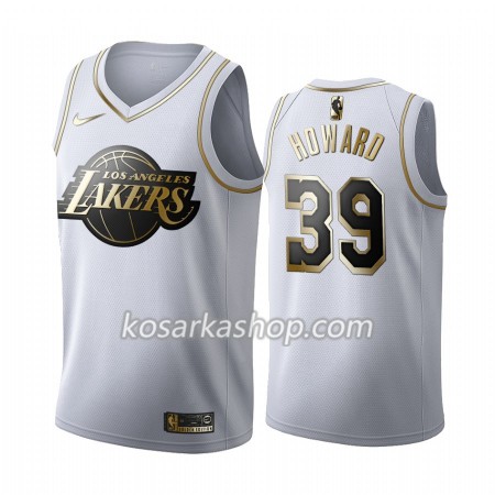 Dres Los Angeles Lakers Dwight Howard 39 Nike 2019-20 Bijela Golden Edition Swingman